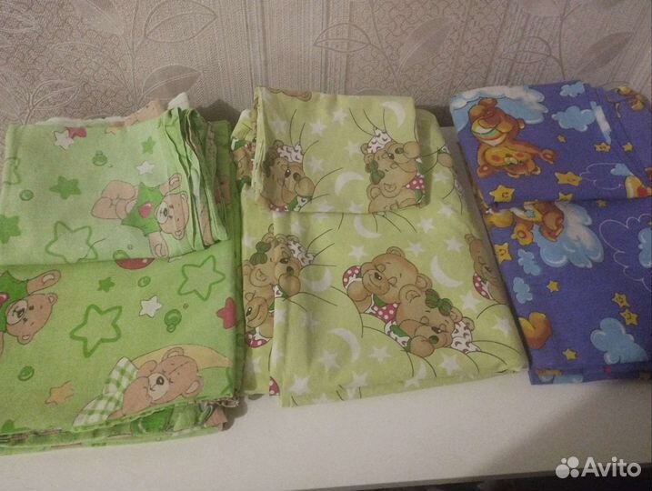 Постельное белье в детскую кроватку