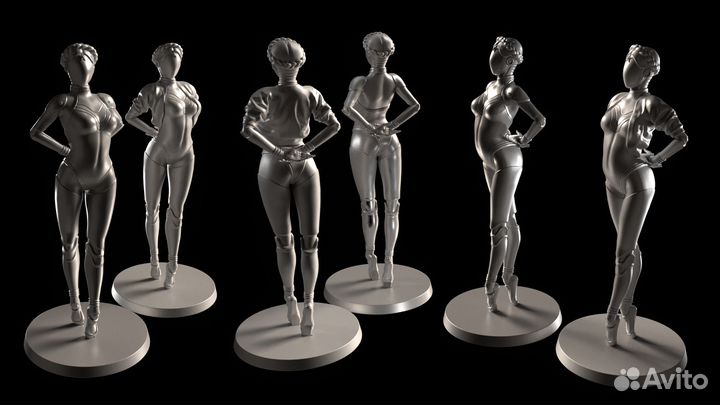 Фигурки/Девушки Роботы