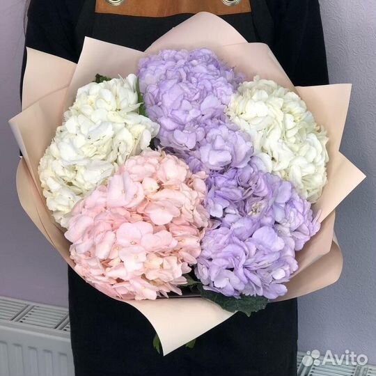 Гортензия/Цветы с доставкой/Букет гортензии