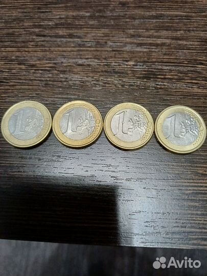 1 евро монета