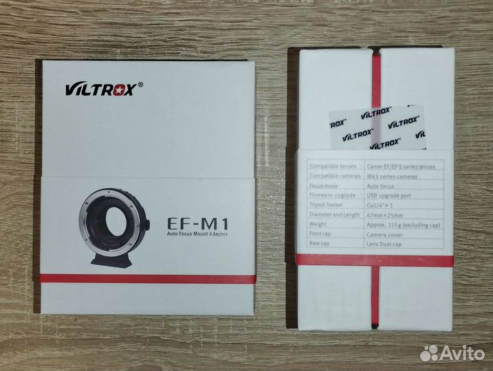 Адаптер Canon EF - m4/3 для Panasonic Lumix DC-GH5