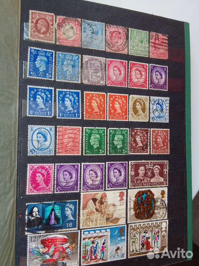 Альбом с антикварными марками с 1890х