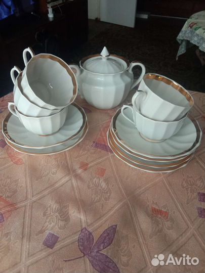 Чайный сервиз вербилки СССР