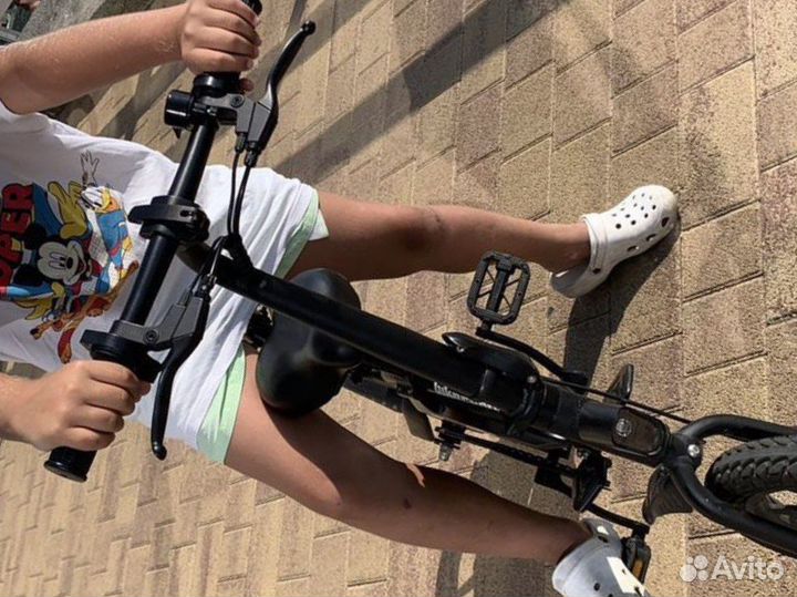 Электровелосипед складной бу