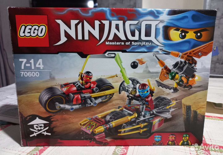 Конструктор lego ninjago, оригинал