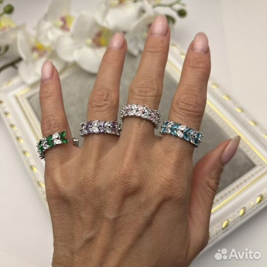 Кольцо дорожка без размера