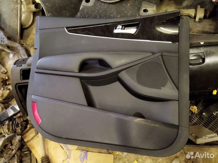 Обшивка двери Кия Соренто Прайм задняя левая