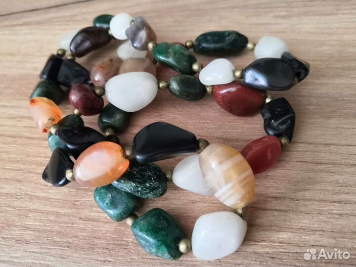 Бусы СССР Самоцветы 60-е