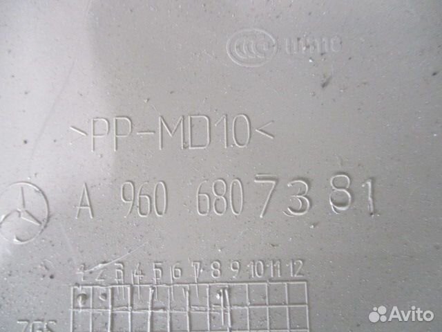 Накладка торпедо нижняя Mercedes-Benz A9606807381