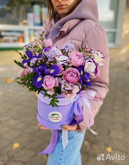 Бесплатная доставка, шляпные коробки цветов, роз