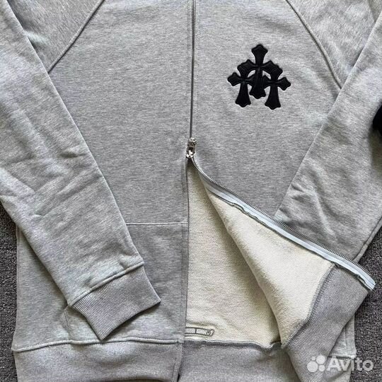 Зип худи chrome hearts