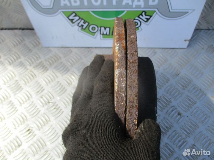 Диски тормозные передние не вентилир Mercedes W202