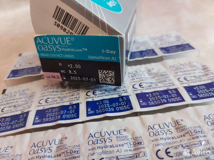 Acuvue Контактные линзы 1 Day Oasys with hydraluxe