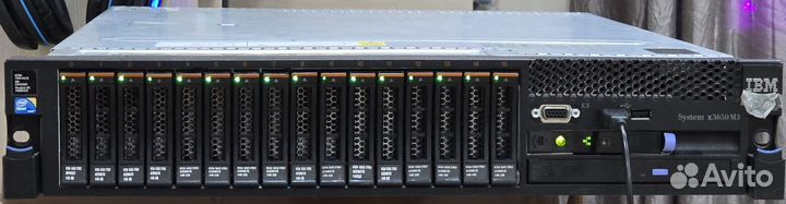 Сервер ibm system x3650 M3, 16SFF, Xeon Xeon X5690