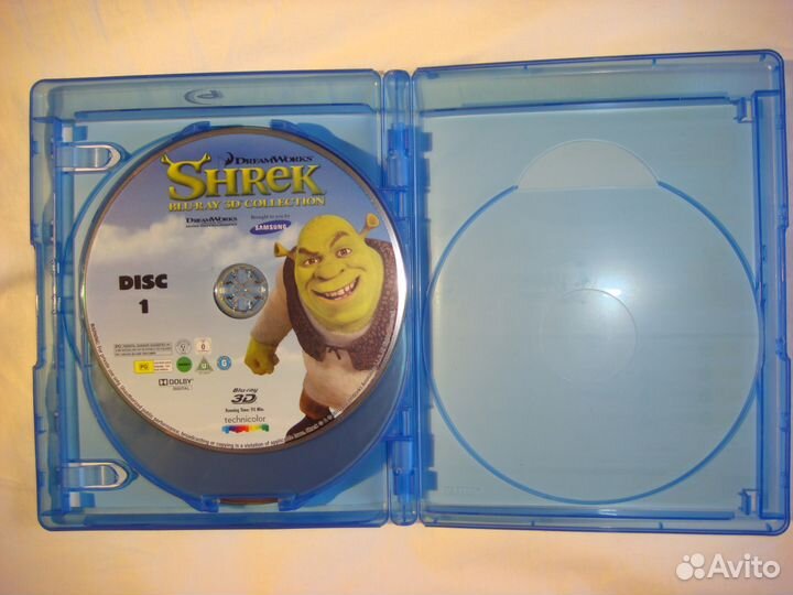 Сборник 3D-BD дисков-лицэнзионые 4шт