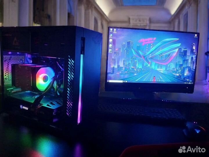 Игровой компьютер RTX3060ядр12озу16gb/M2.250gb750w