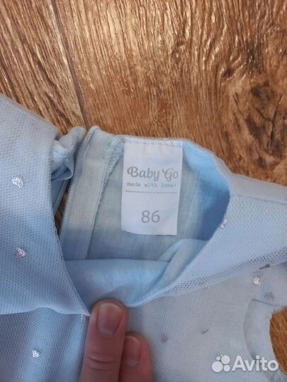 Платье для девочки 86