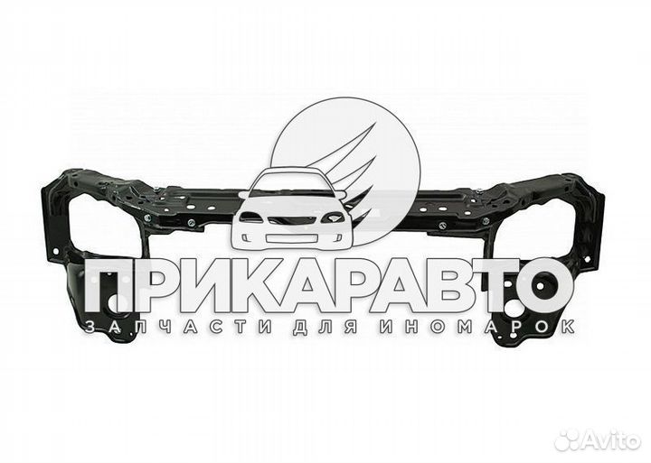 Телевизор (Рамка радиатора) opel corsa C 00-06