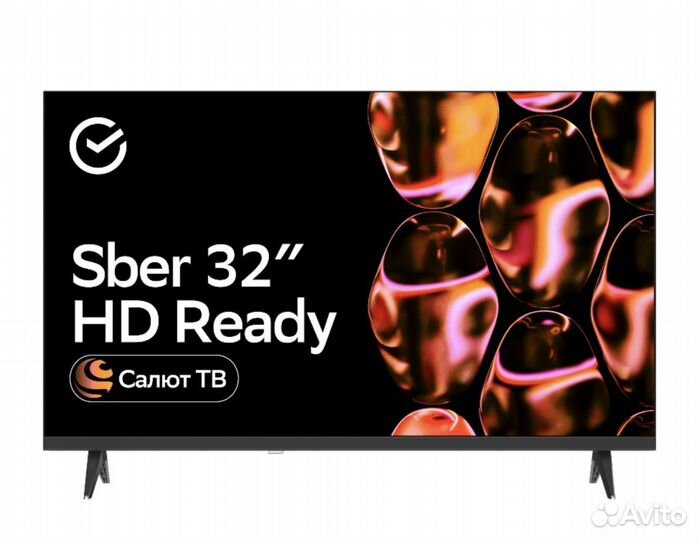 Телевизор Sber tv 32 Full Hd новый