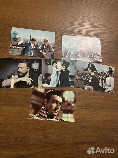 Коллекционные открытки с актерами СССР