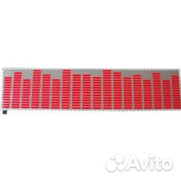 Эквалайзер на заднее стекло автомобиля 114x30 крас