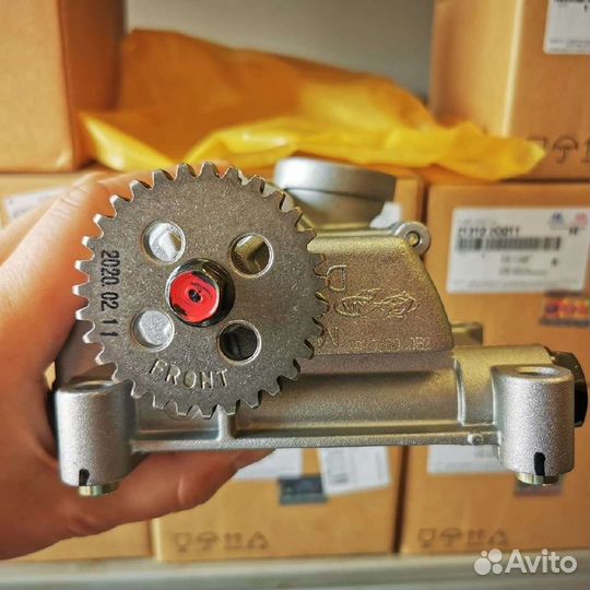 Комплект масляного насоса с G4KD на G4KE оригинал