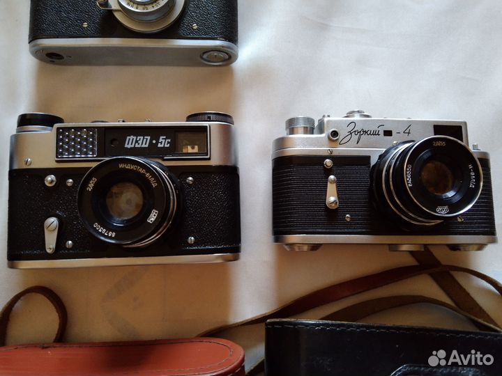 Старенькие фотоаппараты