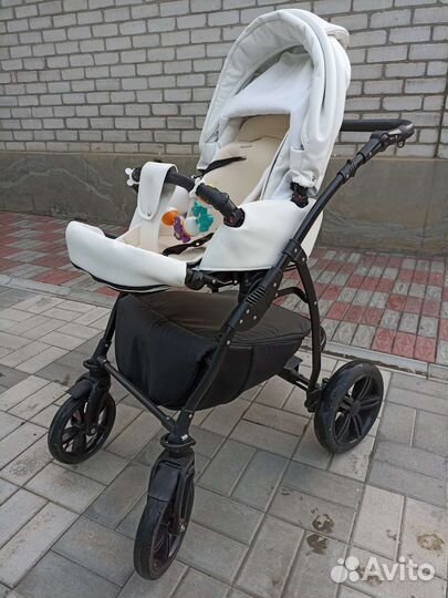 Детские коляски 2 в 1 эко кожа