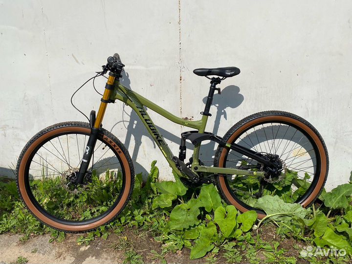 Горный двухподвесной велосипед