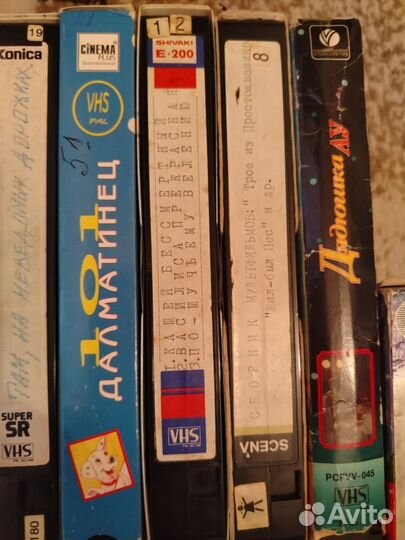Видеокассеты vhs