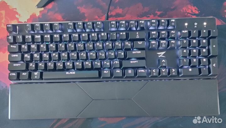 Игровая клавиатура ZET gaming Blade Kailh Blue