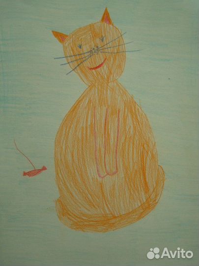 Детские рисунки животных на заказ