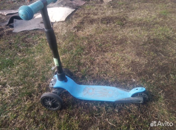 Самокат детский трехколесный бу