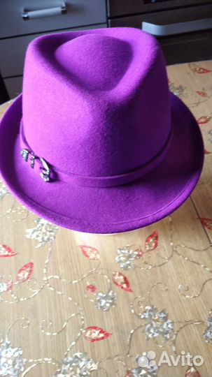 Шляпа фетровая женская на 55-56 р-р головы