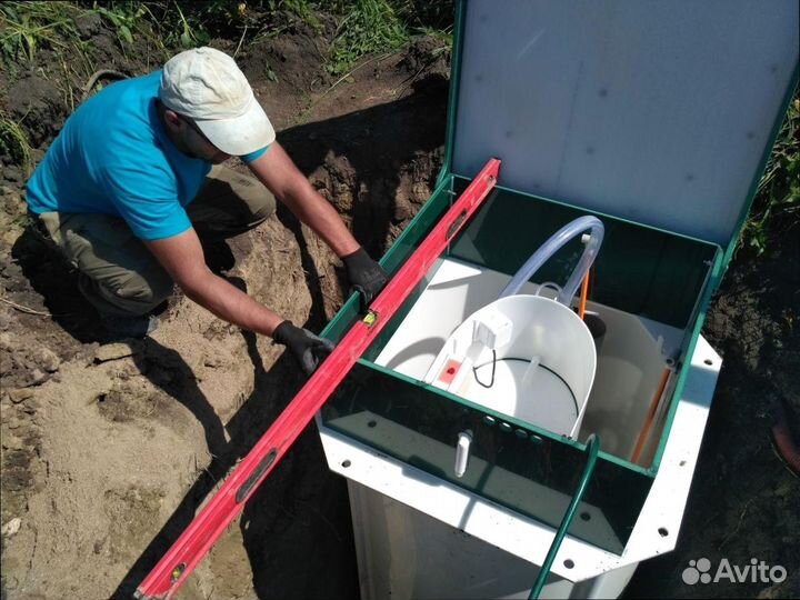 Септик пластиковый для большой семьи