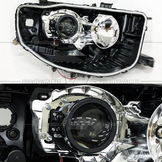 Переходные рамки для замены линз на Mitsubishi Paj