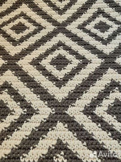 Ковер вязанный х/б шнур