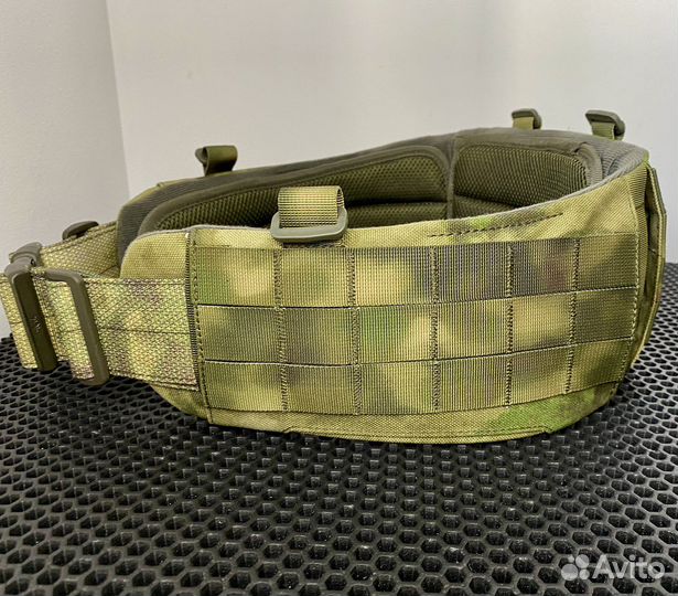 Боевой тактический пояс варбелт с капами