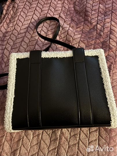 Сумка the tote bag с мехом