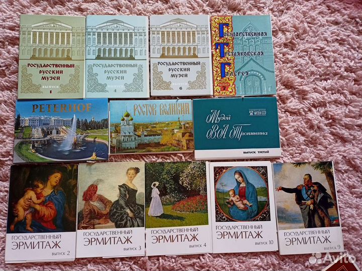 Наборы открыток по тематикам, и штучные, СССР