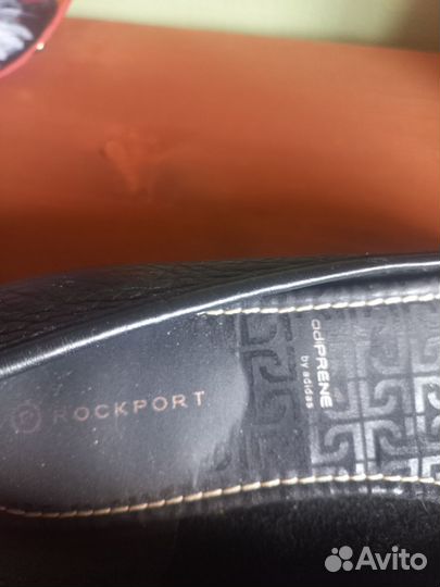 Балетки черные кожа 38