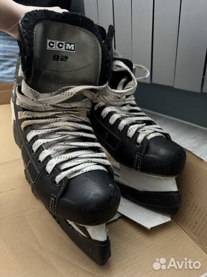 Коньки хоккейные 43-44 размер ссм