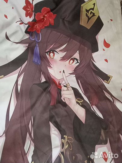 Дакимакура наволочка,Ху Тао Genshin Impact