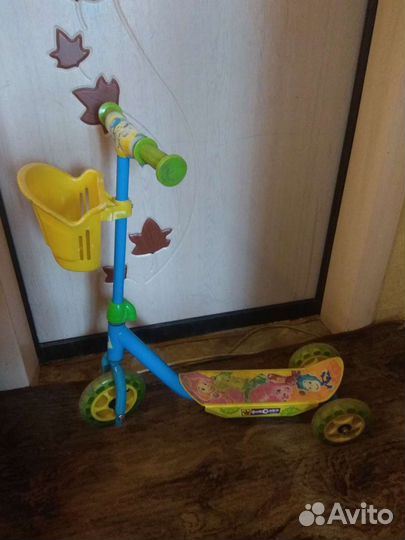 Самокат детский трёхколёсный