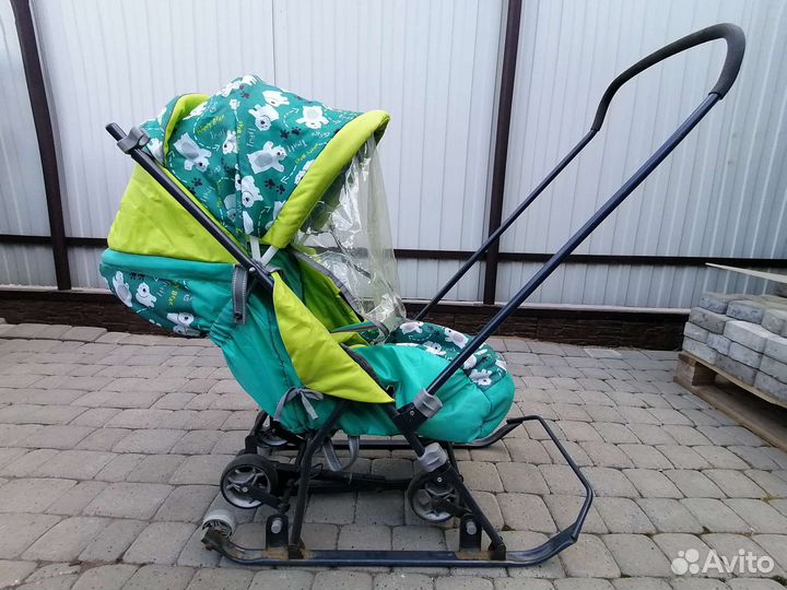 Детские санки коляска
