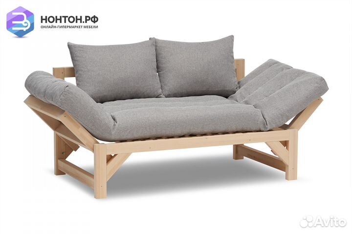 Диван кушетка Амбер-2 серый