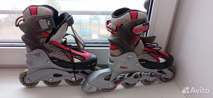 Роликовые коньки детские раздвижные