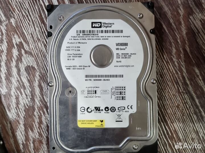 Жесткий диск 3.5 hdd IDE