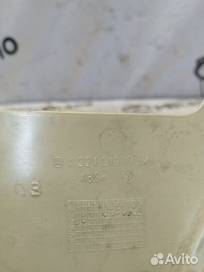 Накладка сиденья левая Mercedes W221 Rest