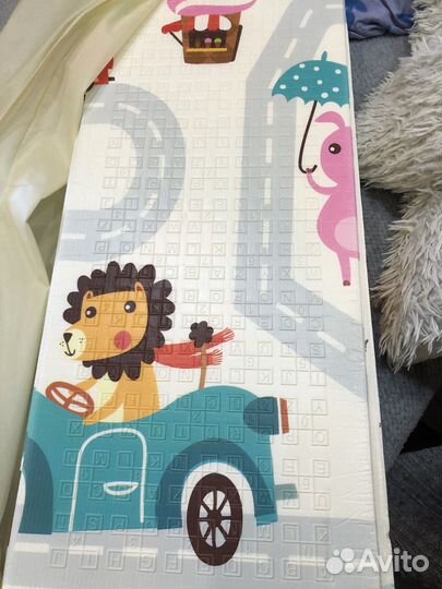 Складной детский коврик